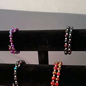 Colorful Beaded Bracelet Set
